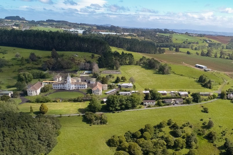 St Stephen's aerial view of school grounds