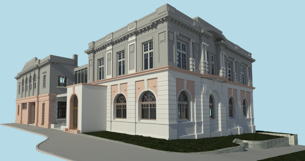 BIM model of heritage building